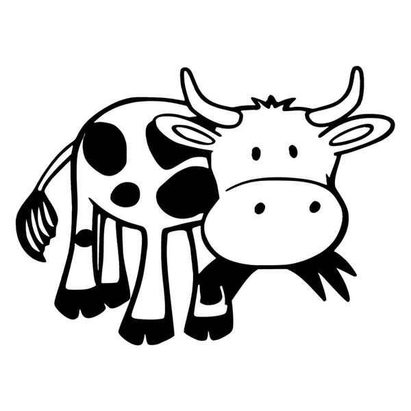20*14.8cm cartoon cow creative farm animal car sticker vinyl waterproof car styling decal black/silver s1-2645
20*14.8cm cartoon cow creative farm animal car sticker vinyl waterproof car styling decal black/silver s1-2645