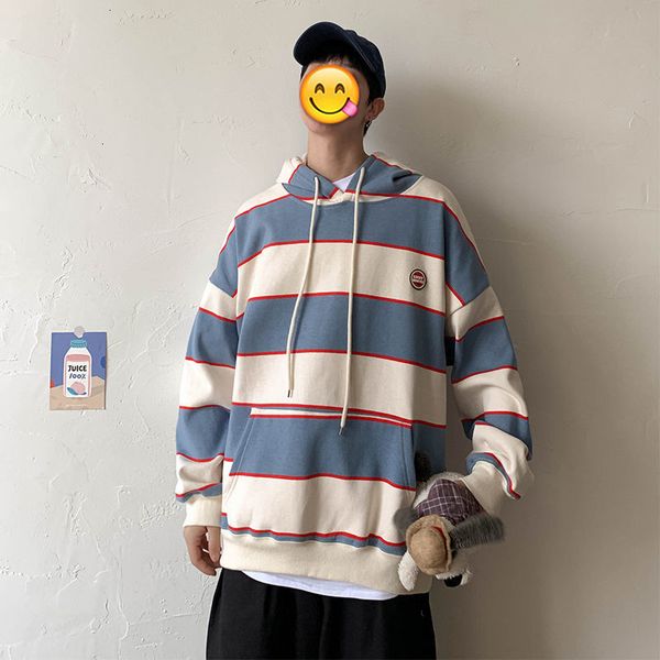 2021 new autumn striped men hoodies streetwear man oversized hooded sweatshirts 4 colors hip hop male casual pullovers c39r, Black
2021 new autumn striped men hoodies streetwear man oversized hooded sweatshirts 4 colors hip hop male casual pullovers c39r, Black