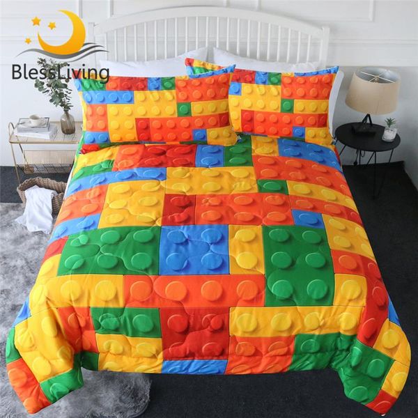 blessliving toy print comforter set dot building blocks bedding 3pcs colorful bricks thin duvet king game summer quilt dropship
blessliving toy print comforter set dot building blocks bedding 3pcs colorful bricks thin duvet king game summer quilt dropship