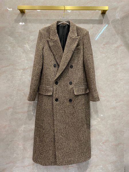 korean style women's woollen overcoat autumn winter women elegant double-breasted coat lj201106, Black
korean style women's woollen overcoat autumn winter women elegant double-breasted coat lj201106, Black