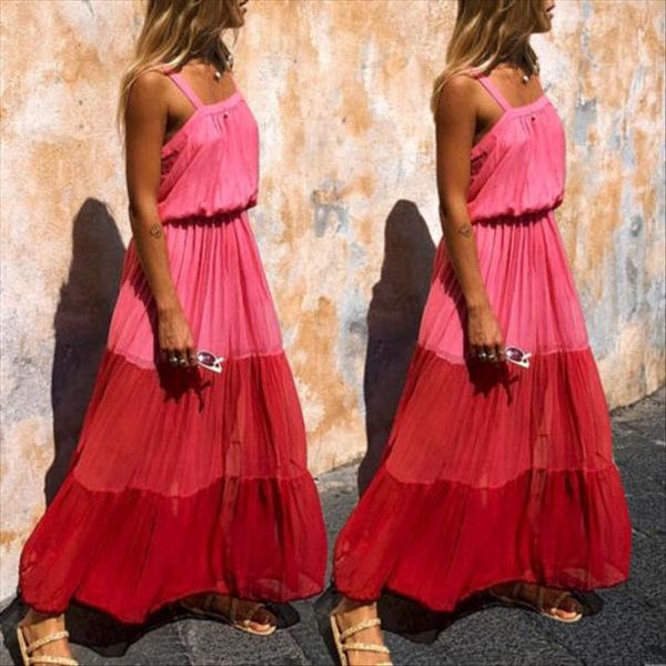 2020 fashion style summer new womens boho maxi pleated dress lady evening party patchwork casual sashes beach dress sundress, Black;gray
2020 fashion style summer new womens boho maxi pleated dress lady evening party patchwork casual sashes beach dress sundress, Black;gray