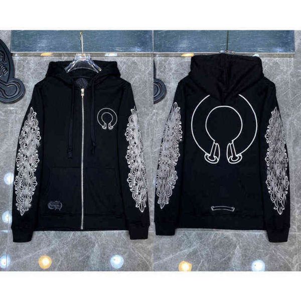 mens luxury classic zipper fashion ch sweatshirts hoodies designer horseshoe sanskrit cross print pullover hooded sweater woman loose jackts, Black
mens luxury classic zipper fashion ch sweatshirts hoodies designer horseshoe sanskrit cross print pullover hooded sweater woman loose jackts, Black