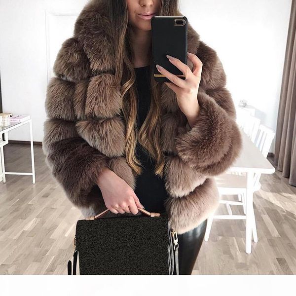 women fur outwear thick warmer faux fur hooded coat long sleeve jacket female casual oversize hoody overcoat 3xl, Black
women fur outwear thick warmer faux fur hooded coat long sleeve jacket female casual oversize hoody overcoat 3xl, Black