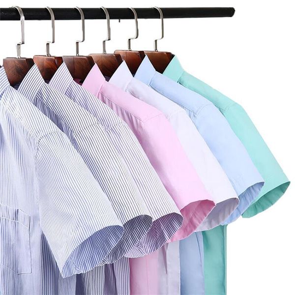 men's dress shirts plus size 5xl 6xl 7xl business casual easy-care striped twill pure color short sleeve men shirt large big blue green, White;black
men's dress shirts plus size 5xl 6xl 7xl business casual easy-care striped twill pure color short sleeve men shirt large big blue green, White;black