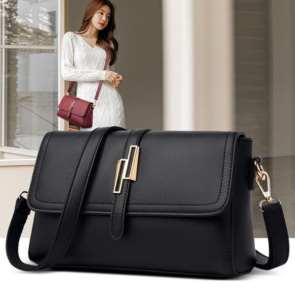 new women's shoulder bag high-quality leather simple solid color lady diagonal bag 2021 all-match mom commuter
new women's shoulder bag high-quality leather simple solid color lady diagonal bag 2021 all-match mom commuter