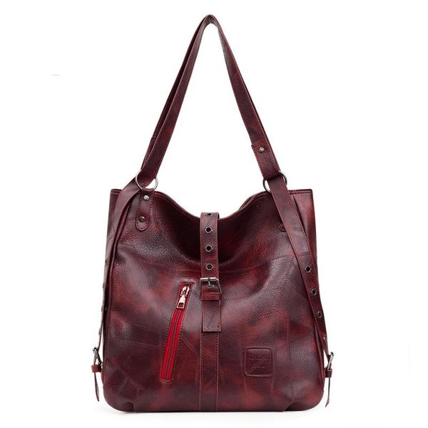 zzslhl vintage handbag for women soft pu leather shoulder bag luxury handle bag big capacity multifunction lady purse sac
zzslhl vintage handbag for women soft pu leather shoulder bag luxury handle bag big capacity multifunction lady purse sac