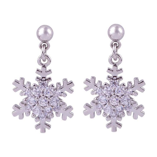 dangle & chandelier christmas snowflake earrings woman inlaid zircon simple all-match jewelry february 14 valentine's day gift, Silver
dangle & chandelier christmas snowflake earrings woman inlaid zircon simple all-match jewelry february 14 valentine's day gift, Silver