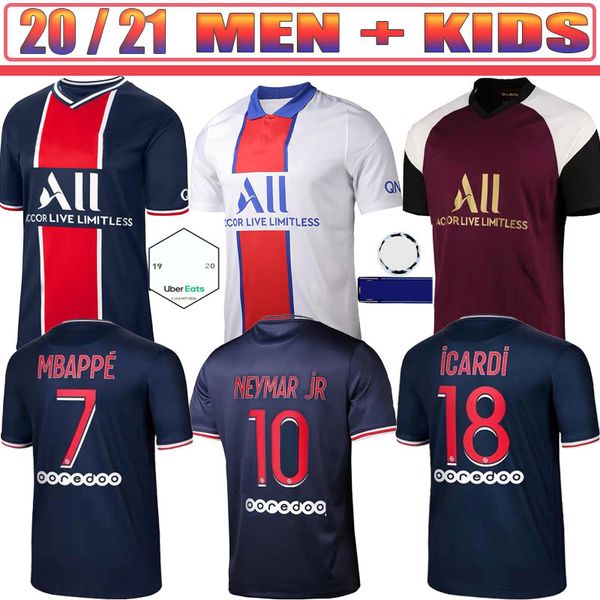 2020 2021 paris soccer jerseys 7 mbappe di maria icardi verratti sarabia custom 20 21 home away third men woman kids football shirt, Black;yellow
2020 2021 paris soccer jerseys 7 mbappe di maria icardi verratti sarabia custom 20 21 home away third men woman kids football shirt, Black;yellow