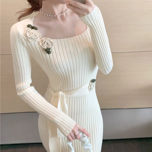 2021 new slim sweater women elegant knitted female autumn winter rose long sleeve party dress office lady rsaw, Black;gray
2021 new slim sweater women elegant knitted female autumn winter rose long sleeve party dress office lady rsaw, Black;gray