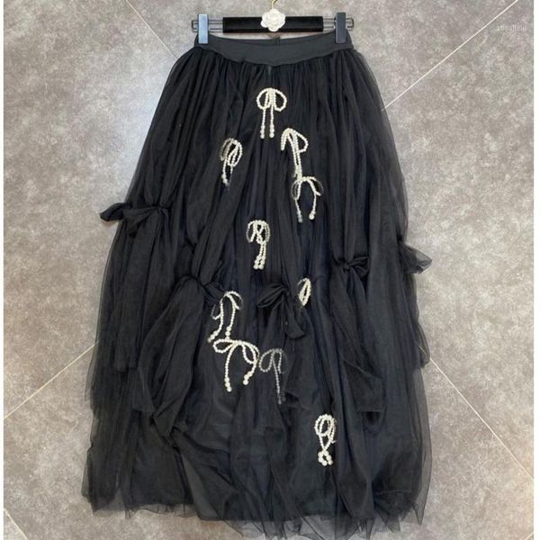 womengaga 2020 summer new skirt elastic waist patchwork bow beading girl female mesh fahion high waist streetwear b4221, Black
womengaga 2020 summer new skirt elastic waist patchwork bow beading girl female mesh fahion high waist streetwear b4221, Black