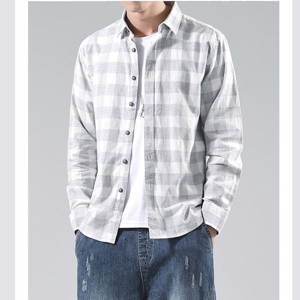 men's casual shirts men shirt long sleeve plaid 2021 arrival antumn spring fast fashion 100% cotton sanding, White;black
men's casual shirts men shirt long sleeve plaid 2021 arrival antumn spring fast fashion 100% cotton sanding, White;black
