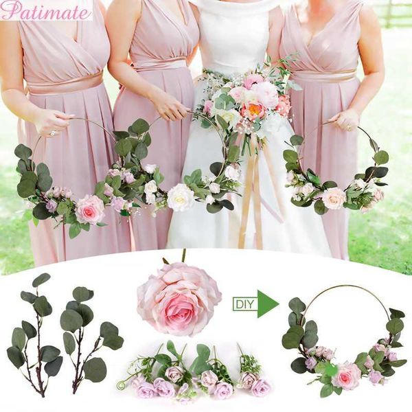 decorative flowers & wreaths metal ring wreath with artificial diy bridesmaid handheld flower garland wedding party favors door hanging deco
decorative flowers & wreaths metal ring wreath with artificial diy bridesmaid handheld flower garland wedding party favors door hanging deco