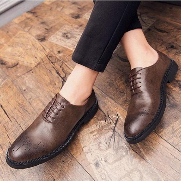 men male dress man formal vintage pu leather low heels shoes mens business driving zapatos de hombres personlizar zapatos m0047, Black
men male dress man formal vintage pu leather low heels shoes mens business driving zapatos de hombres personlizar zapatos m0047, Black