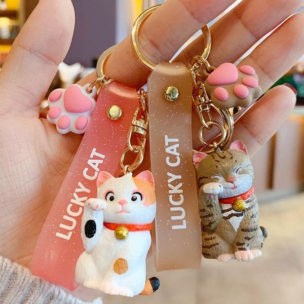 creative fashion cute cartoon cat pendant key rings kitten cat key chain shake head car bag keychains bag creative jewelry gift, Silver
creative fashion cute cartoon cat pendant key rings kitten cat key chain shake head car bag keychains bag creative jewelry gift, Silver