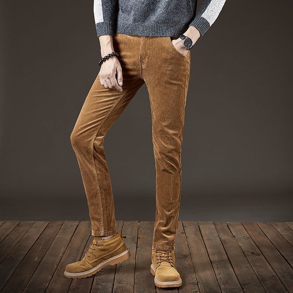 autumn and winter new style korean corduroy slim thick fashion casual men's pants, Black
autumn and winter new style korean corduroy slim thick fashion casual men's pants, Black