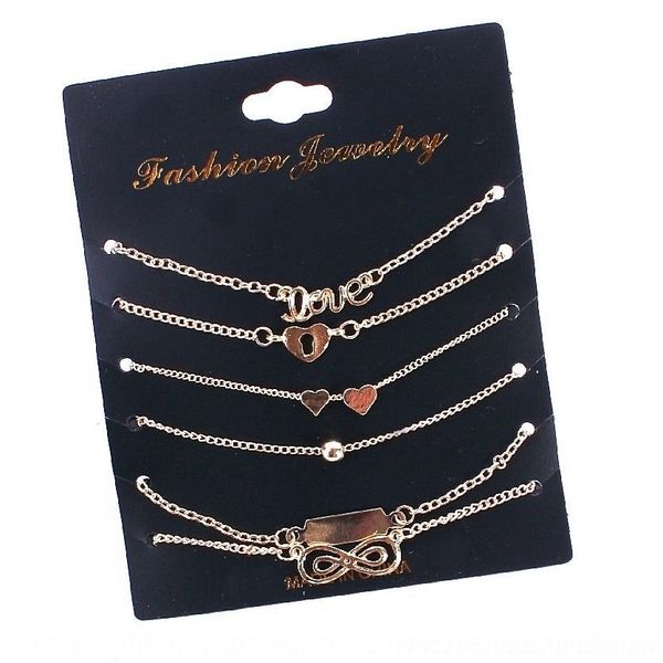 mjh7c new suit fashion style temperament 8 character love 6 pack anklets e020 new suit style fashion bracelet temperament 8 love character b, Golden;silver
mjh7c new suit fashion style temperament 8 character love 6 pack anklets e020 new suit style fashion bracelet temperament 8 love character b, Golden;silver