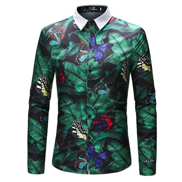 men's casual shirts men spring hawaii retro floral butterfly 3d printed classic long sleeve man dress shirt 4xl, White;black
men's casual shirts men spring hawaii retro floral butterfly 3d printed classic long sleeve man dress shirt 4xl, White;black