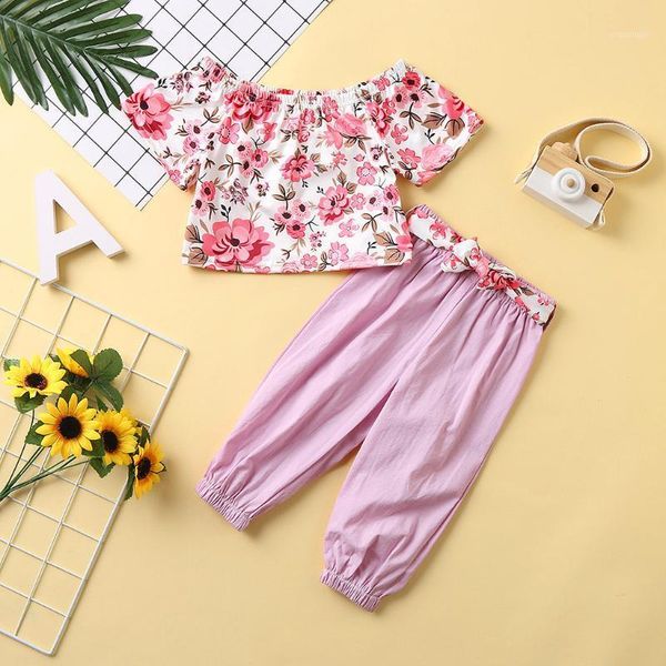 clothing sets 2pcs toddler kids baby girls clothes set summer floral print + pants outfits pink short sleeve +long pant outfits1, White
clothing sets 2pcs toddler kids baby girls clothes set summer floral print + pants outfits pink short sleeve +long pant outfits1, White