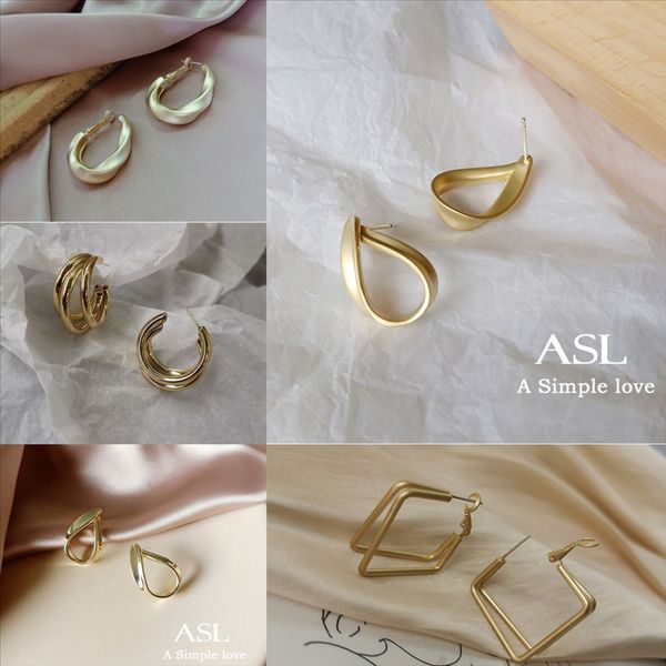 upfv s'steel sterling silver earring earring stud 2016 ins concise interweave gold earrings for pendientes women mujer moda, Golden
upfv s'steel sterling silver earring earring stud 2016 ins concise interweave gold earrings for pendientes women mujer moda, Golden