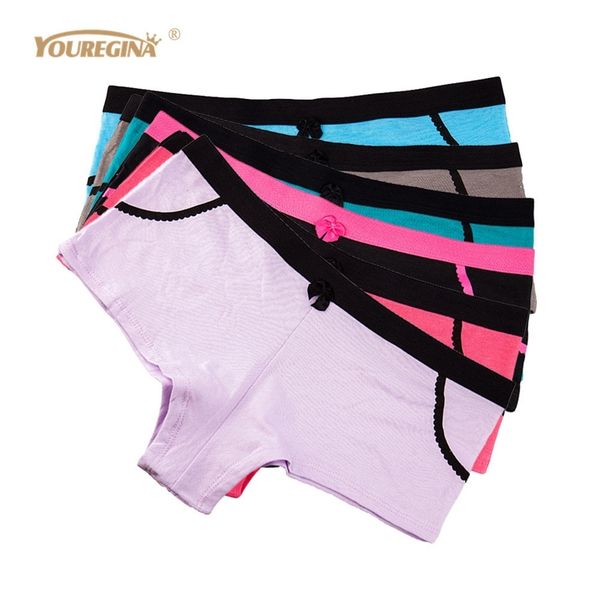 youregina calcinha boyshorts women underwear panties briefs cotton short ladies panties female intimates 6 pcs/lot 201112, Black;pink
youregina calcinha boyshorts women underwear panties briefs cotton short ladies panties female intimates 6 pcs/lot 201112, Black;pink