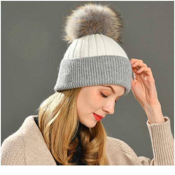 winter beanie hat fashion real fur pompom hats women cashmere wool knitted bonnet fur ball beanie cap big raccoon fur bo qylmvw
winter beanie hat fashion real fur pompom hats women cashmere wool knitted bonnet fur ball beanie cap big raccoon fur bo qylmvw
