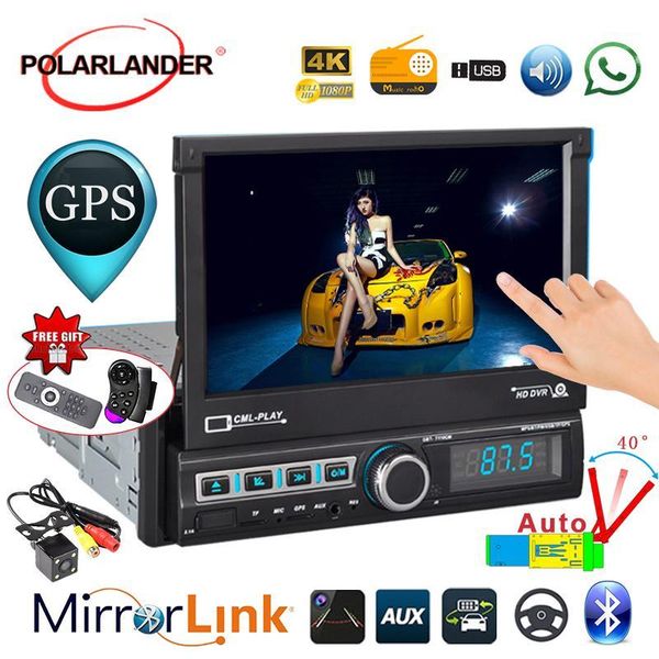 car radio 1 din bluetooth radio cassette playercar gps navigation reversing image retractable autoradio u disk playback 7 inch1
car radio 1 din bluetooth radio cassette playercar gps navigation reversing image retractable autoradio u disk playback 7 inch1