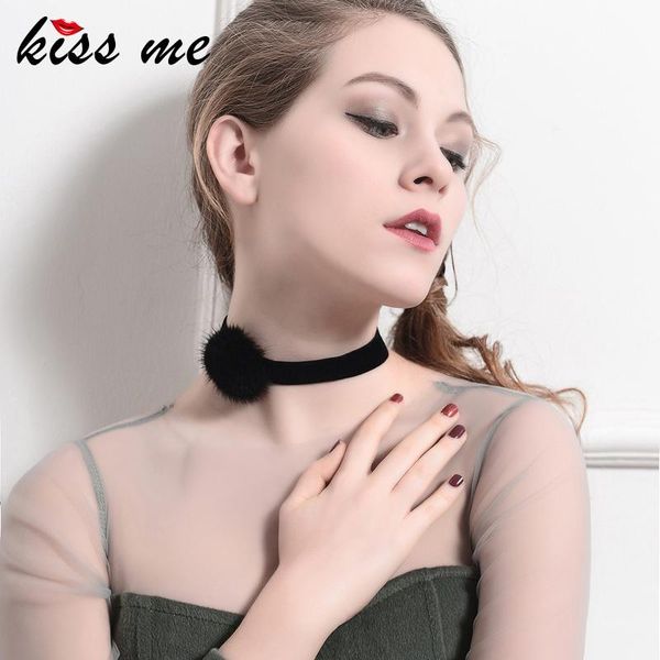 kiss me pom pom collar necklace brand designer unique black velvet choker necklace 2020 women jewelry gifts wholesale, Golden;silver
kiss me pom pom collar necklace brand designer unique black velvet choker necklace 2020 women jewelry gifts wholesale, Golden;silver