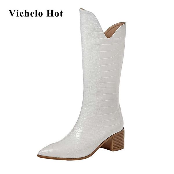 boots vichelo pointed toe high heel slip on western mature young lady elegant outdoor non-slip leisure knee-high l4f1, Black
boots vichelo pointed toe high heel slip on western mature young lady elegant outdoor non-slip leisure knee-high l4f1, Black