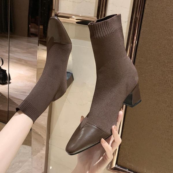 shoes women boots high heels round toe luxury designer boots-women stiletto mid-calf rubber fashion 2020 low ladies autumn, Black
shoes women boots high heels round toe luxury designer boots-women stiletto mid-calf rubber fashion 2020 low ladies autumn, Black