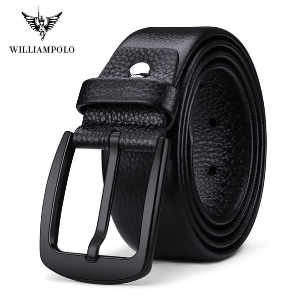 dp 1 williampolo leather belts men pin buckle male waistband black 100% genuine leather men's belt pl19691p y200520, Black;brown
dp 1 williampolo leather belts men pin buckle male waistband black 100% genuine leather men's belt pl19691p y200520, Black;brown