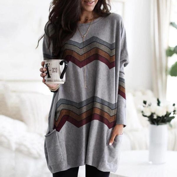 women's blouses & shirts women's pullover winter women stripe basic shirt loose casual long sleeve print pocket plus size blouse f, White
women's blouses & shirts women's pullover winter women stripe basic shirt loose casual long sleeve print pocket plus size blouse f, White