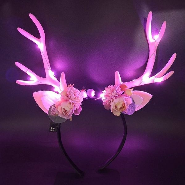 new style headdress luminous fawn horn hairband elk berry cat ear activity party performance
new style headdress luminous fawn horn hairband elk berry cat ear activity party performance