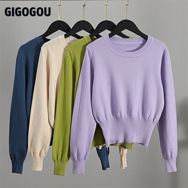 gigogou fall crop sweater knitted kawaii cute sweaters long sleeve yellow pink women winter clothes female pullover jumper 201221, White;black
gigogou fall crop sweater knitted kawaii cute sweaters long sleeve yellow pink women winter clothes female pullover jumper 201221, White;black