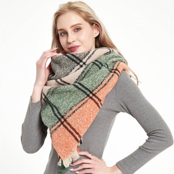 2020 new style, european and american fashion personality triangle scarf, women autumn and winter decoration to keep warm scarf, Blue;gray
2020 new style, european and american fashion personality triangle scarf, women autumn and winter decoration to keep warm scarf, Blue;gray