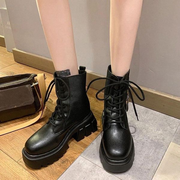 lucyever punk style chunky motorcycle boots for women waterproof pu leather platform ankle boots woman fashion zipper shoes lady #il8b, Black
lucyever punk style chunky motorcycle boots for women waterproof pu leather platform ankle boots woman fashion zipper shoes lady #il8b, Black