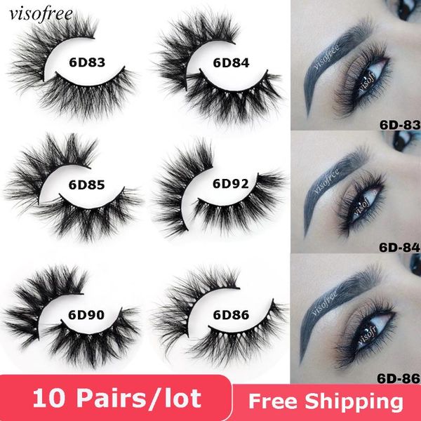 false eyelashes 10 pairs/lot viso3d mink lashes natural long wispy maquillaje wholesale set with box case
false eyelashes 10 pairs/lot viso3d mink lashes natural long wispy maquillaje wholesale set with box case
