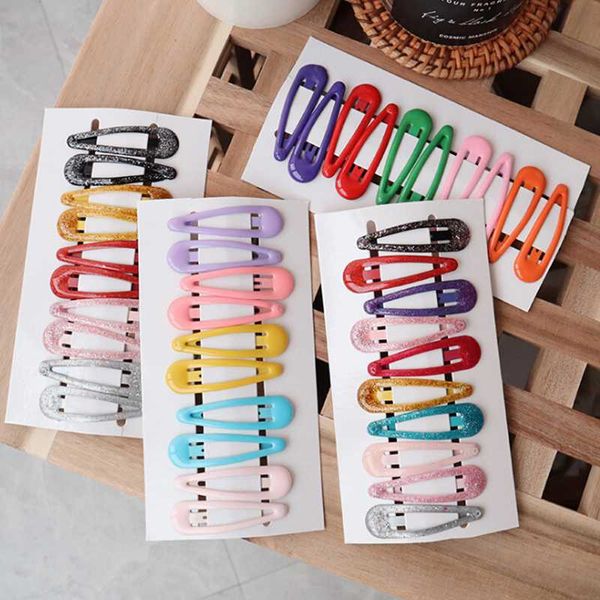 cute 10pcs/set candy color kid girl hairpin bb snap hair clips hair accessories gift, Golden;silver
cute 10pcs/set candy color kid girl hairpin bb snap hair clips hair accessories gift, Golden;silver