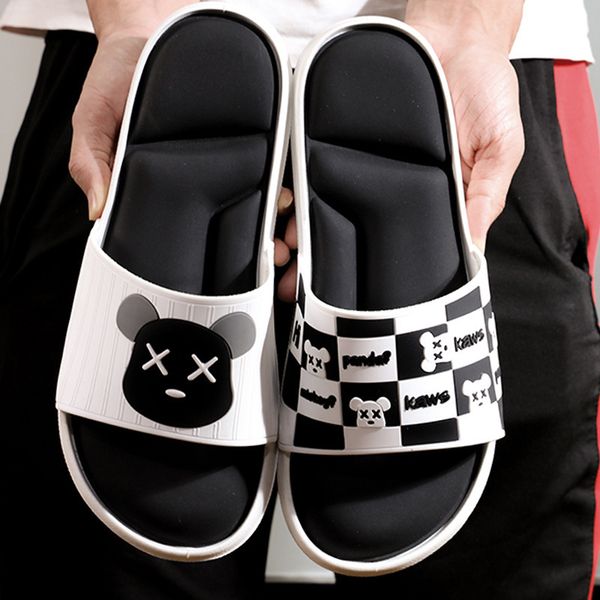 2020 summer men beach slippers outdoor non-slip soft couple shoes slides fashion flip flops bathroom sandals tx163 x1020, Black
2020 summer men beach slippers outdoor non-slip soft couple shoes slides fashion flip flops bathroom sandals tx163 x1020, Black