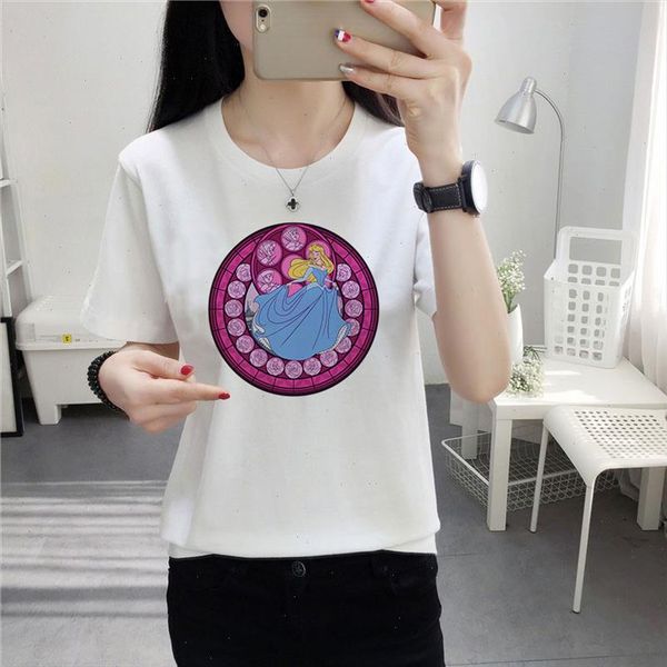 czccwd women clothes 2021 new thin section summer shirt cartoon princess vogue t shirt funny aesthetic fashion streetwear tshirt, White
czccwd women clothes 2021 new thin section summer shirt cartoon princess vogue t shirt funny aesthetic fashion streetwear tshirt, White