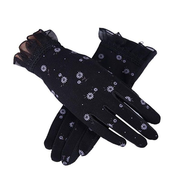 five fingers gloves women autumn sunscreen slip resistant driving glove spring summer girls thin cotton lace anti uv touch screen mittens, Blue;gray
five fingers gloves women autumn sunscreen slip resistant driving glove spring summer girls thin cotton lace anti uv touch screen mittens, Blue;gray