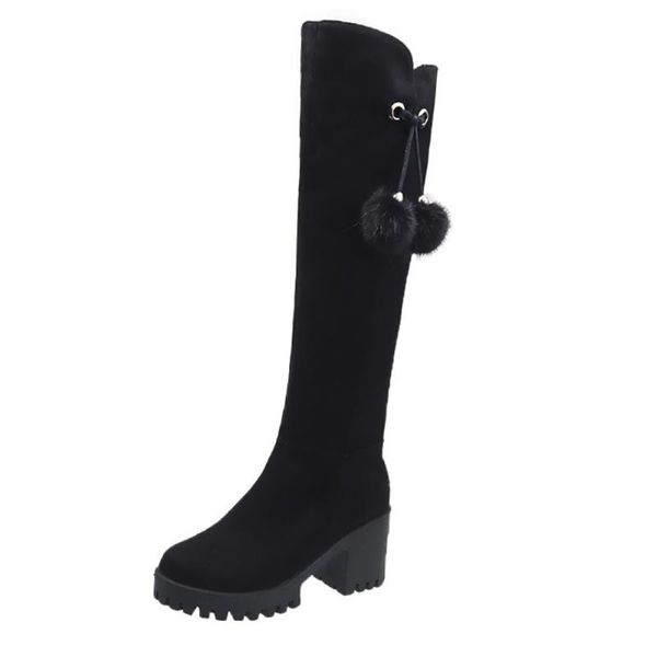 winter for woman new fashion round toe consice zipper knee high boots elegant block heels big size 40, Black
winter for woman new fashion round toe consice zipper knee high boots elegant block heels big size 40, Black