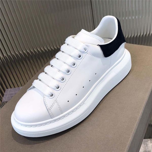2021 men women scarpe oversized sneaker man woman white smooth calf leather lace-up sneaker platform shoes eu size 35-45, Black
2021 men women scarpe oversized sneaker man woman white smooth calf leather lace-up sneaker platform shoes eu size 35-45, Black