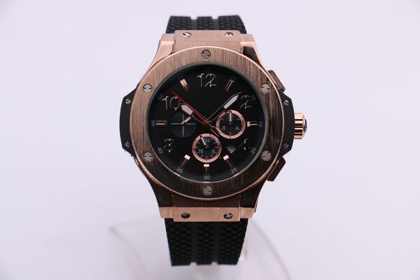 2020 fashion watches 44mm bang rose gold ruuber back glass automatic movement men's watch wristwatch, Slivery;brown
2020 fashion watches 44mm bang rose gold ruuber back glass automatic movement men's watch wristwatch, Slivery;brown