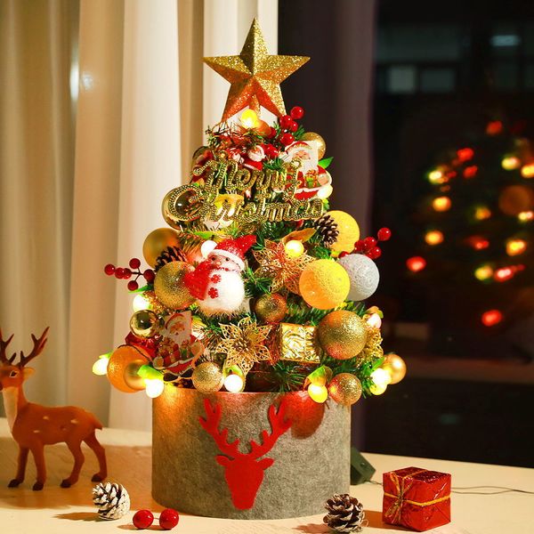 decoration family christmas tree table small luxury encryption 90cm mini luminous 60cm net red package
decoration family christmas tree table small luxury encryption 90cm mini luminous 60cm net red package