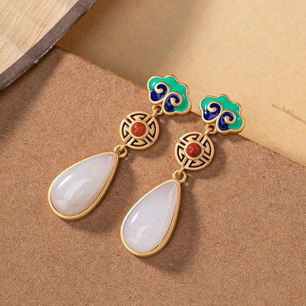 dangle & chandelier 925 silver inlaid natural an white pulp drop earrings chinese style retro enamel cloisonne women's brand jewelry
dangle & chandelier 925 silver inlaid natural an white pulp drop earrings chinese style retro enamel cloisonne women's brand jewelry