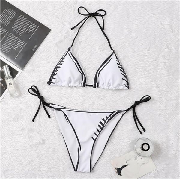 designer fe summer fashion high-end strap beach bikini bikini womens swimsuit white black swimwear with pads for women quality luxury
designer fe summer fashion high-end strap beach bikini bikini womens swimsuit white black swimwear with pads for women quality luxury