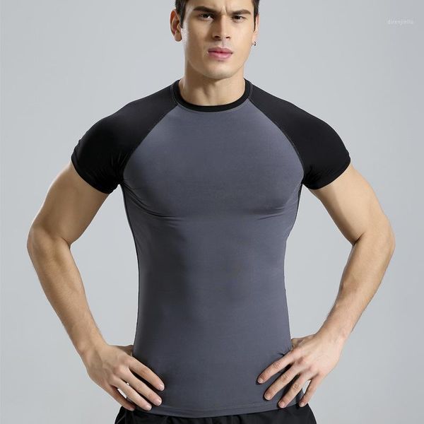 summer new t-shirt for man printing leisure fitness tights running t-shirts men sport breathable quick dry sport shirt men1, Black;blue
summer new t-shirt for man printing leisure fitness tights running t-shirts men sport breathable quick dry sport shirt men1, Black;blue