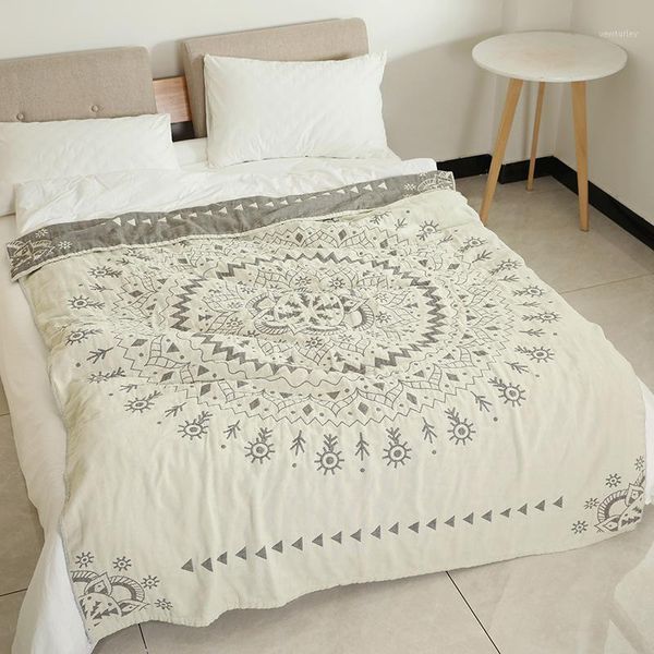blankets junwell 100% cotton muslin summer blanket bed sofa travel breathable chic mandala large soft throw para1
blankets junwell 100% cotton muslin summer blanket bed sofa travel breathable chic mandala large soft throw para1