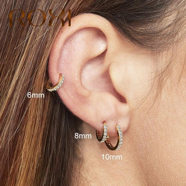 hoop & huggie roxi 3pcs fashion classic wild zircon round earrings for women girls wedding jewelry cartilage earring 925 sterling silver, Golden;silver
hoop & huggie roxi 3pcs fashion classic wild zircon round earrings for women girls wedding jewelry cartilage earring 925 sterling silver, Golden;silver