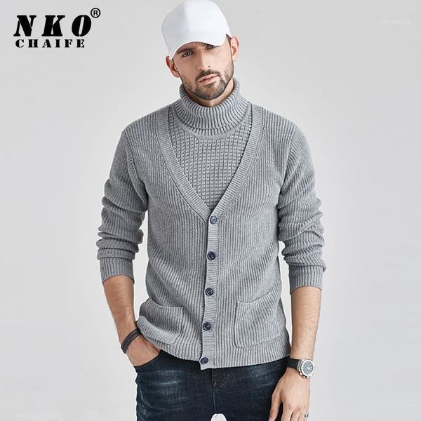 men's sweaters chaifenko men's brand turtleneck men winter warm cotton knitted sweater fashion casual pullovers1, White;black
men's sweaters chaifenko men's brand turtleneck men winter warm cotton knitted sweater fashion casual pullovers1, White;black